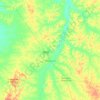 Carte topographique Maracaçumé, altitude, relief