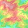 Carte topographique Nothum, altitude, relief