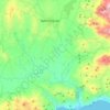 Carte topographique Δημοτική Ενότητα Αρκαλοχωρίου, altitude, relief
