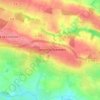 Carte topographique Noyant-la-Gravoyère, altitude, relief
