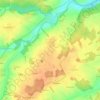 Carte topographique Saint-Victor-sur-Avre, altitude, relief