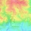Carte topographique West Wind, altitude, relief