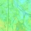 Carte topographique Holderberg, altitude, relief