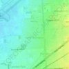 Carte topographique North Plympton, altitude, relief