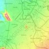Carte topographique Quatre Bornes, altitude, relief