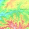 Carte topographique Navalperal de Tormes, altitude, relief