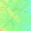 Carte topographique Santo Antônio de Jesus, altitude, relief