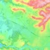 Carte topographique Saint-Paul-des-Landes, altitude, relief