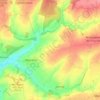 Carte topographique Mametz, altitude, relief