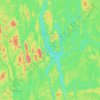Carte topographique Mattagami Lake, altitude, relief
