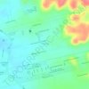 Carte topographique Verdecap, altitude, relief