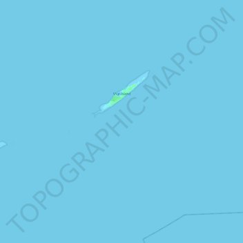 Carte topographique Ship Island, altitude, relief