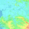 Carte topographique Communauté de communes Aunis Atlantique, altitude, relief