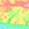 Carte topographique Le Mesnil-Rainfray, altitude, relief