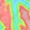 Carte topographique Charencey, altitude, relief