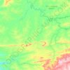 Carte topographique Planalto da Serra, altitude, relief