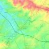 Carte topographique La Selle-la-Forge, altitude, relief