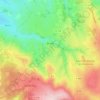 Carte topographique Briant, altitude, relief