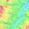 Carte topographique Bessenay, altitude, relief