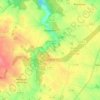 Carte topographique Bouglainval, altitude, relief