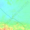 Carte topographique Coomandook, altitude, relief