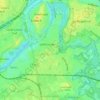 Carte topographique 23564, altitude, relief