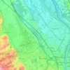 Carte topographique 68300, altitude, relief