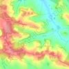Carte topographique Roquepine, altitude, relief