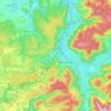 Carte topographique 88200, altitude, relief