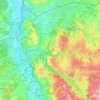 Carte topographique 03300, altitude, relief