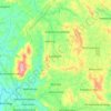 Carte topographique Mahabo, altitude, relief