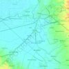 Carte topographique Milaor, altitude, relief