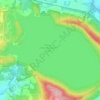 Carte topographique Round Valley Reservoir, altitude, relief