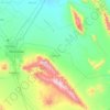 Carte topographique Monclova, altitude, relief