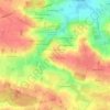 Carte topographique Le Petit-Fougeray, altitude, relief