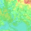 Carte topographique Jabel, altitude, relief