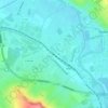 Carte topographique Torcy, altitude, relief