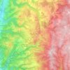 Carte topographique 63580, altitude, relief