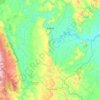 Carte topographique Itaeté, altitude, relief