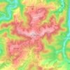 Carte topographique Reifferscheid, altitude, relief