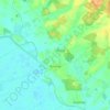 Carte topographique Bardney CP, altitude, relief