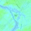 Carte topographique Hoopstick Island, altitude, relief
