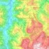 Carte topographique IT4040003 - SIC-ZPS - Sassi di Roccamalatina e di Sant’Andrea, altitude, relief