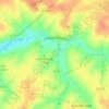Carte topographique Ligny-Thilloy, altitude, relief