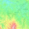 Carte topographique Arivonimamo, altitude, relief
