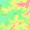 Carte topographique Dunedoo, altitude, relief