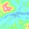 Carte topographique Goodnow Flow, altitude, relief