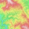 Carte topographique Preitenegg, altitude, relief