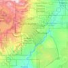 Carte topographique Los Alamos National Laboratory, altitude, relief