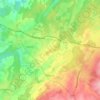 Carte topographique Fallerans, altitude, relief